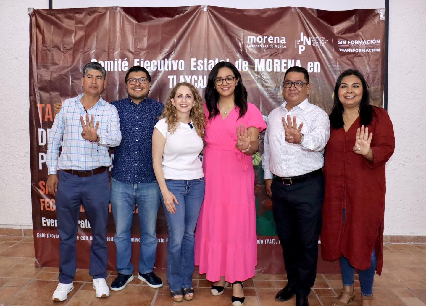 Marcela González destaca la formación política como base de la Transformación en Tlaxcala